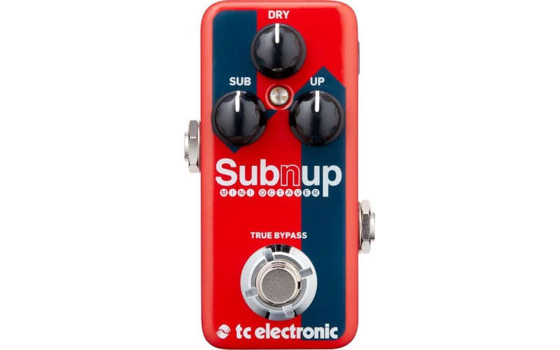 TC ELECTRONIC Sub'n'Up Mini Octaver напольная педаль эффекта октавер