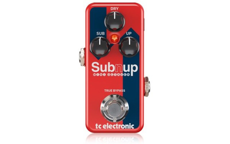 TC ELECTRONIC Sub'n'Up Mini Octaver напольная педаль эффекта октавер