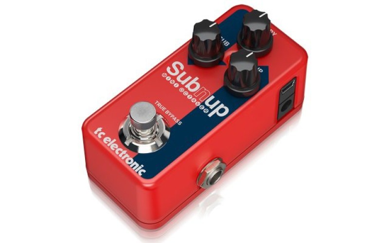 TC ELECTRONIC Sub'n'Up Mini Octaver напольная педаль эффекта октавер