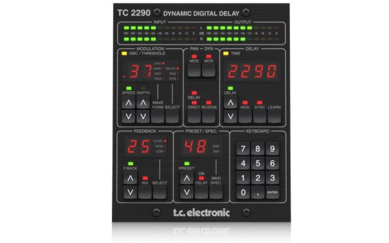 TC ELECTRONIC TC2290-DT - плагин для музыкального ПО, дилей с аппаратным контроллером