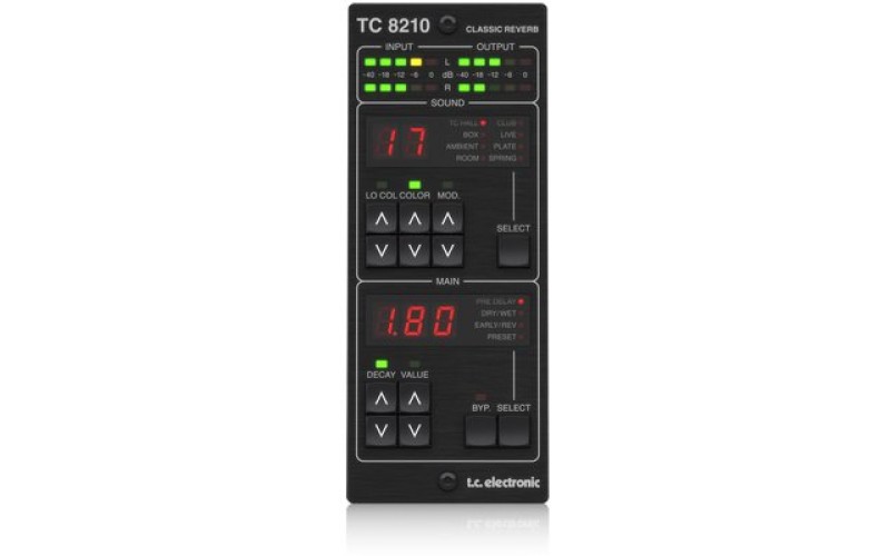 TC ELECTRONIC TC8210-DT - плагин для музыкального ПО, ревербератор с аппаратным контроллером