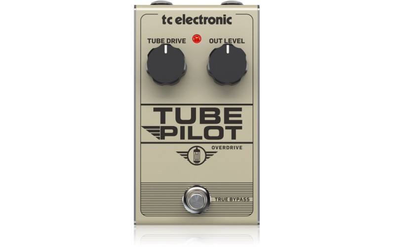 TC ELECTRONIC TUBE PILOT OVERDRIVE - гитарная ламповая педаль эффектов овердрайв