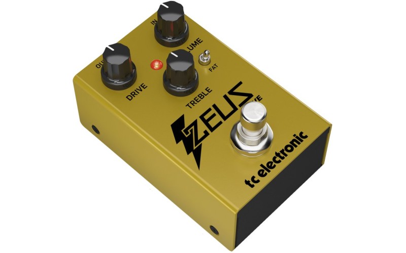 TC ELECTRONIC ZEUS DRIVE OVERDRIVE - гитарная педаль эффекта овердрайв