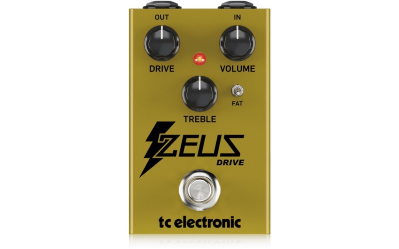 TC ELECTRONIC ZEUS DRIVE OVERDRIVE - гитарная педаль эффекта овердрайв