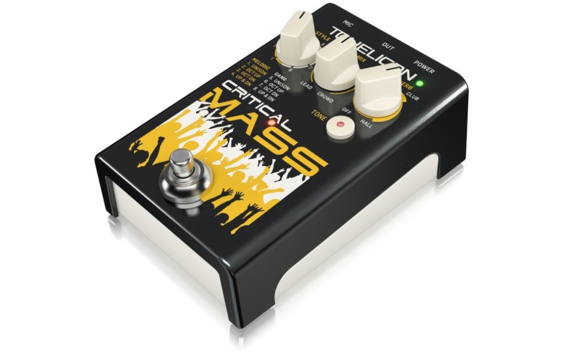 TC HELICON CRITICAL MASS - вокальная педаль эффекта гармонизации и дублирования