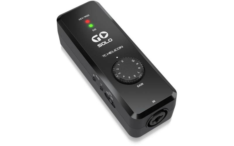 TC HELICON GO SOLO - интерфейс высокого разрешения для мобильных устройств, аудио/MIDI