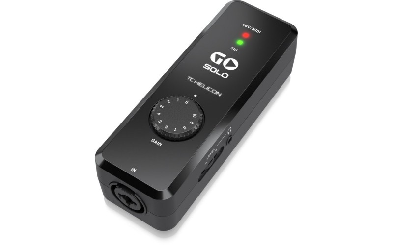 TC HELICON GO SOLO - интерфейс высокого разрешения для мобильных устройств, аудио/MIDI