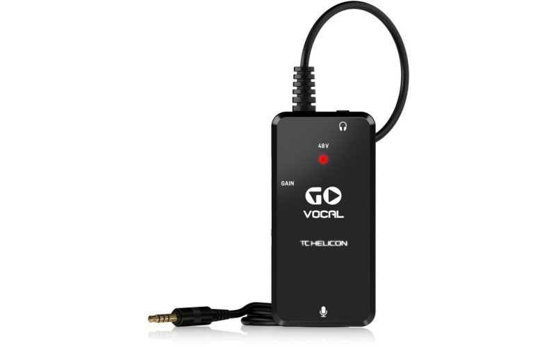 TC HELICON GO VOCAL - микрофонный предусилитель для мобильных устройств