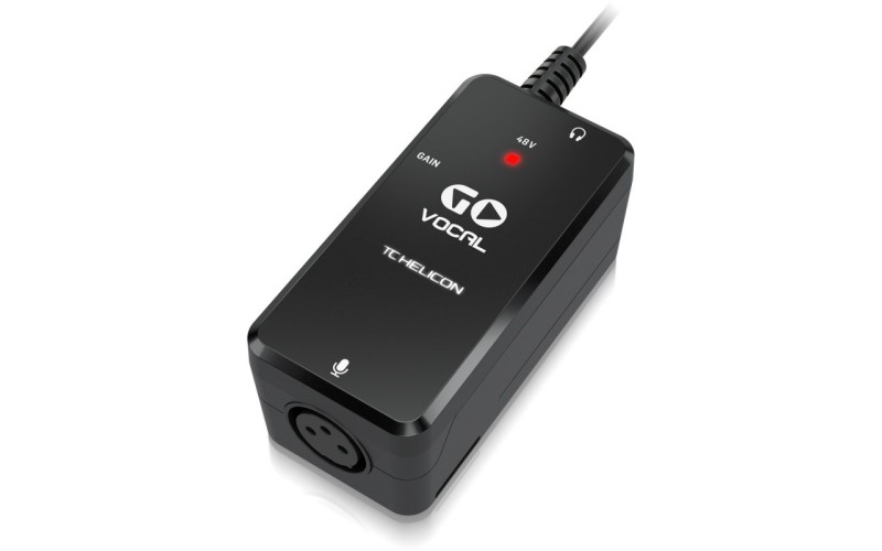 TC HELICON GO VOCAL - микрофонный предусилитель для мобильных устройств