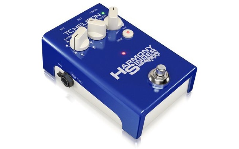 TC HELICON HARMONY SINGER 2 напольная вокальная педаль эффектов для поющих гитаристов