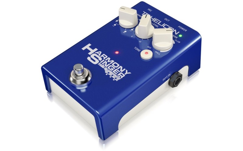 TC HELICON HARMONY SINGER 2 напольная вокальная педаль эффектов для поющих гитаристов