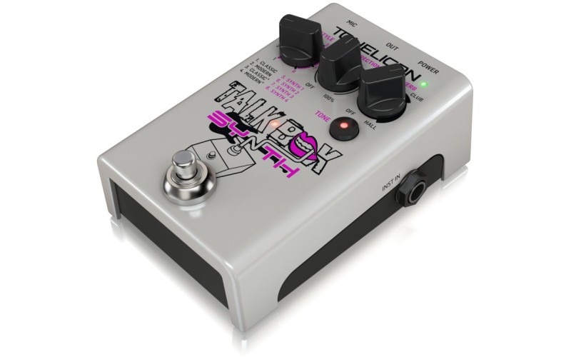 TC HELICON TALKBOX SYNTH - педаль эффектов для гитары и вокала, синтезатор эффекта Talkbox