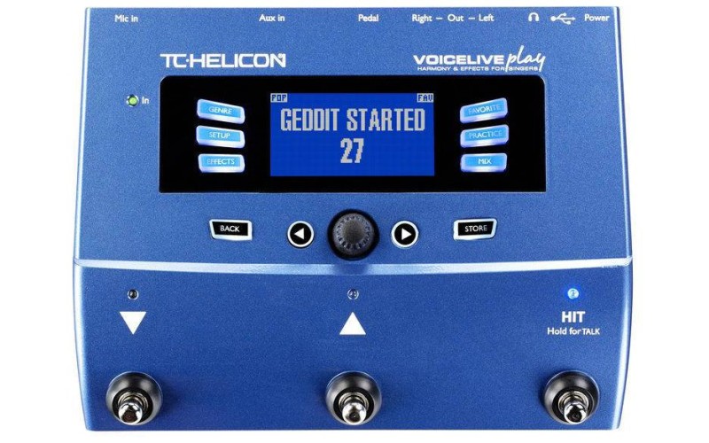 TC HELICON VOICELIVE PLAY вокальный процессор эффектов
