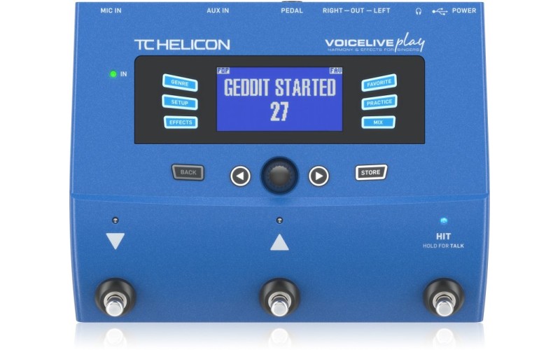 TC HELICON VOICELIVE PLAY вокальный процессор эффектов
