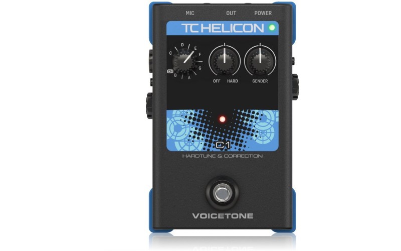 TC HELICON VOICETONE C1 - вокальная педаль эффекта коррекции тона