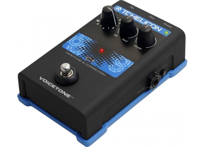 TC HELICON VoiceTone C1 вокальная педаль эффекта коррекции тона