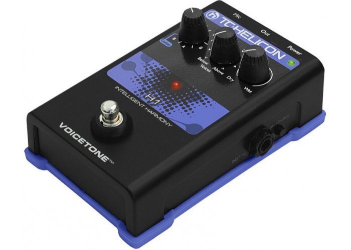 TC HELICON VoiceTone H1 вокальная педаль эффекта интелектуальной гармонизации