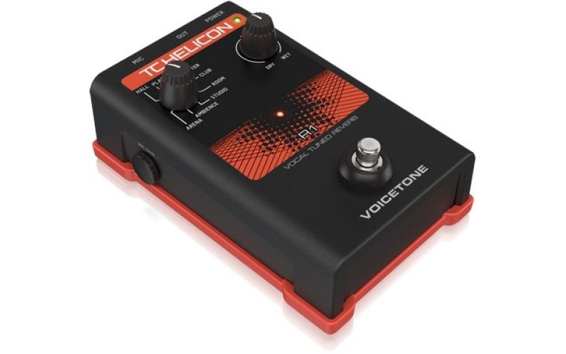 TC HELICON VoiceTone R1 вокальная педаль эффекта реверберации