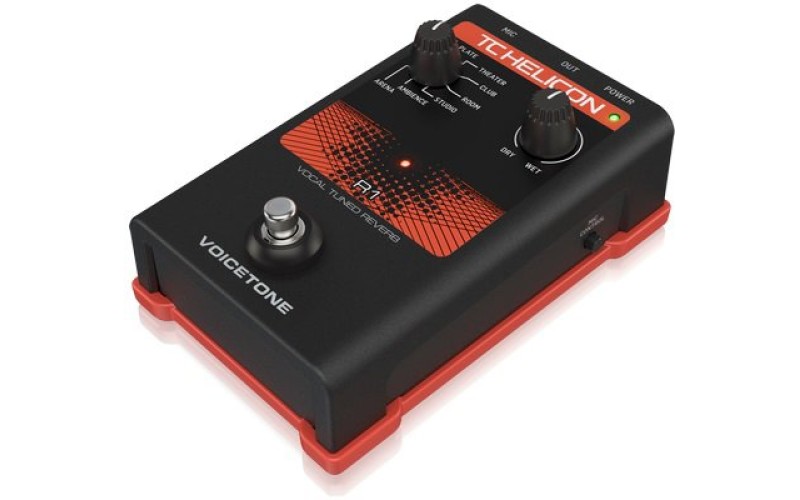 TC HELICON VoiceTone R1 вокальная педаль эффекта реверберации