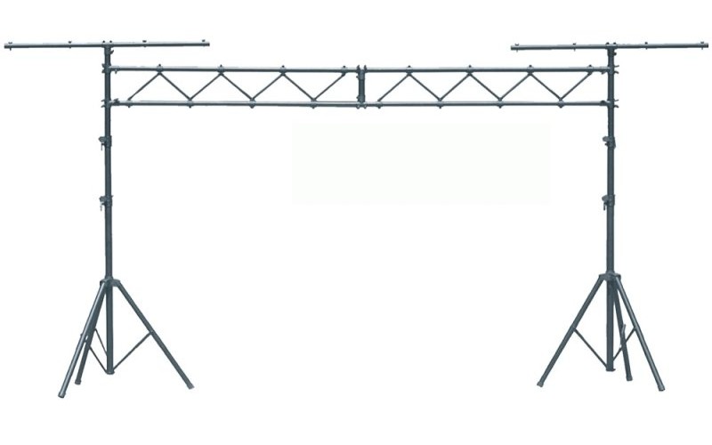 Tempo LST200BK - 2 Т-образные световые стойки +2 Фермы, 1620-3250 мм, нагрузка 100кг