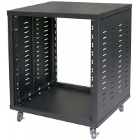 TEMPO RK12W - рэк-шкаф, 12 мест, колеса, цвет черный