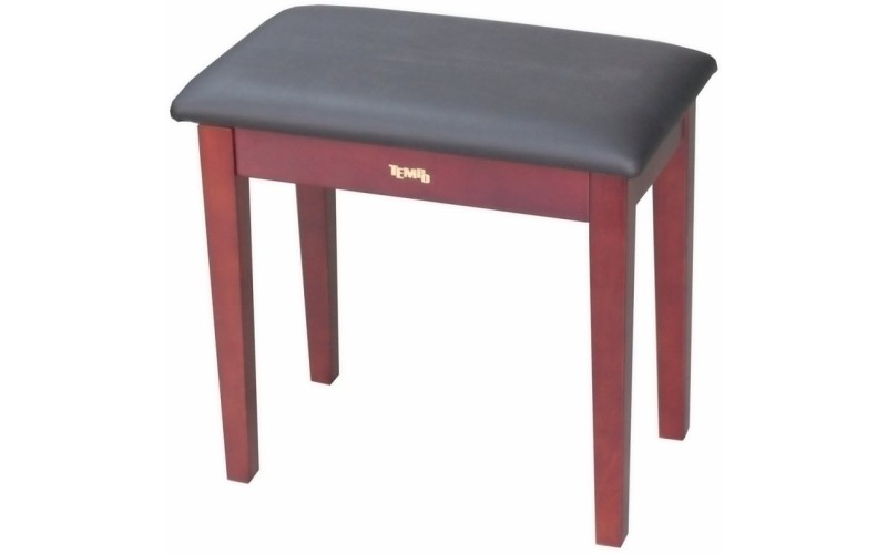 Tempo Turris127/MM - банкетка деревянная, кожзам, цвет: mahogany матовый (красное дерево)