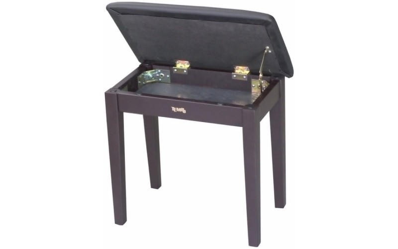 Tempo Turris127/MR - банкетка деревянная, кожзам, цвет: rosewood матовый, нотное отделение