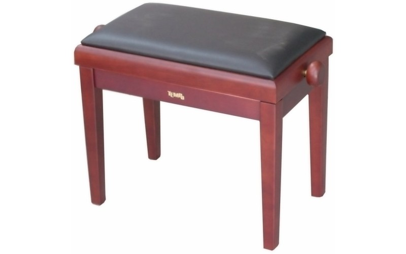 Tempo Turris153/MM - банкетка дерево с регул. высоты, кожзам, цвет: красное дерево