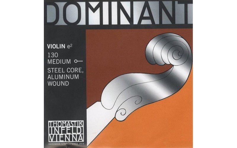 Thomastik 130 Dominant Отдельная струна E/Ми для скрипки размером 4/4, среднее натяжение