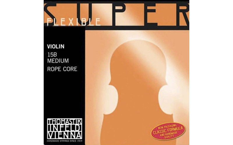 Thomastik 15B Super Flexible Комплект струн для скрипки размером 4/4, среднее натяжение