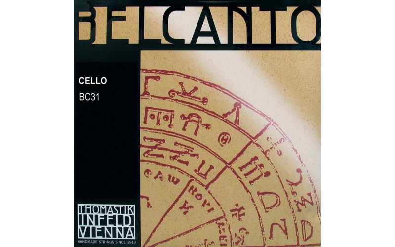 Thomastik BC31 Belcanto Комплект струн для виолончели размером 4/4, среднее натяжение
