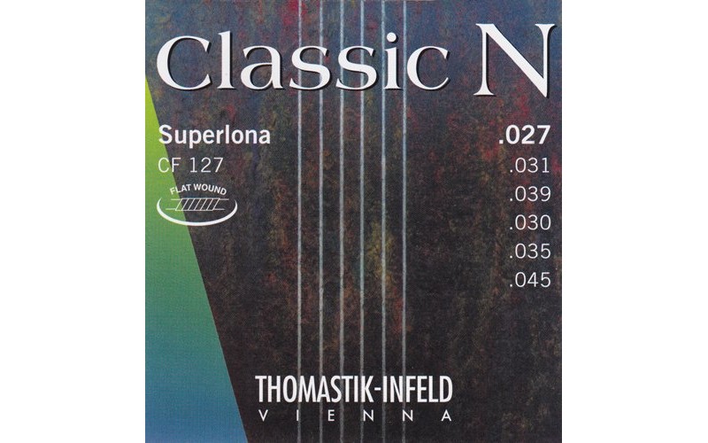 Thomastik CF127 Classic N Комплект струн для классической гитары, нейлон/хромированная сталь 027-045