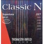 Thomastik CR127 Classic N Комплект струн для акустической гитары, нейлон /посеребренная медь 027-043