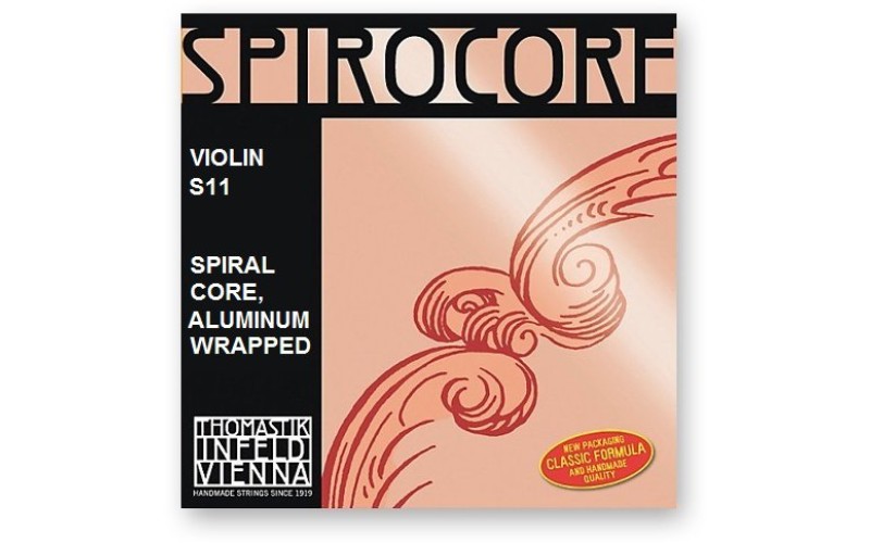 Thomastik S11 Spirocore Отдельная струна А/Ля для скрипки размером 4/4