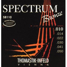 Thomastik SB110 Spectrum Bronze Комплект струн для акустической гитары, сталь / бронза, 010-050