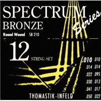 Thomastik SB210 Spectrum Bronze Комплект струн для 12-струнной акустической гитары, бронза, 10-50