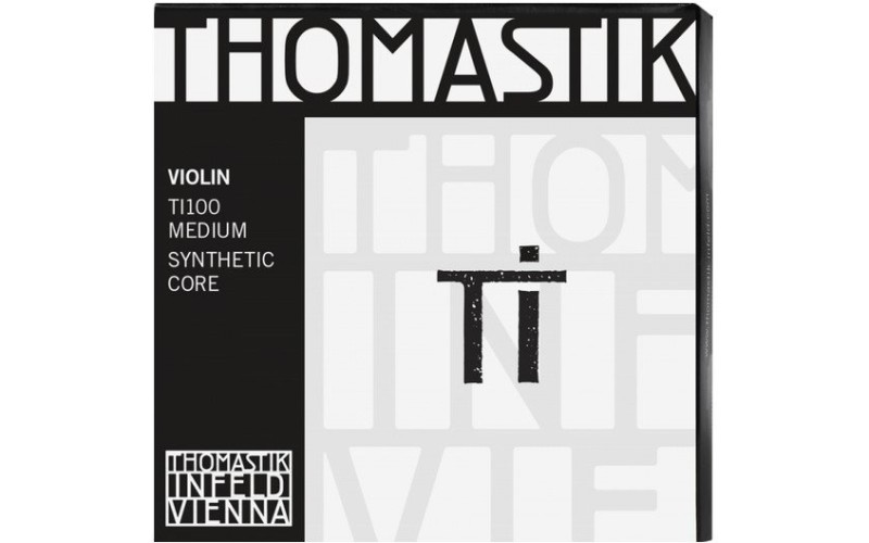 Thomastik TI100 Ti Комплект струн для скрипки размером 4/4, среднее натяжение