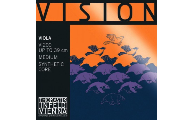 Thomastik VI200 Vision Комплект струн для альта размером 4/4, среднее натяжение
