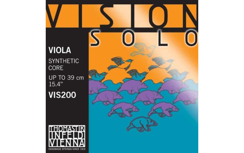 Thomastik VIS200 Vision Solo Комплект струн для альта размером 4/4, среднее натяжение