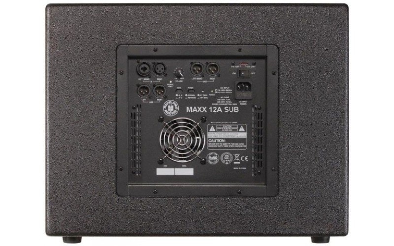 TOPP PRO MAXX 12A SUB - активный сабвуфер, 300 Вт RMS