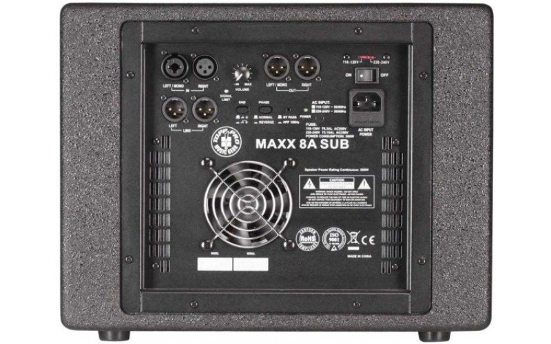 TOPP PRO MAXX 8A SUB - активный сабвуфер 200 Вт
