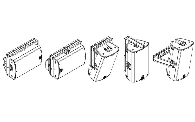 Turbosound iQ12-WB комплект настенных креплений