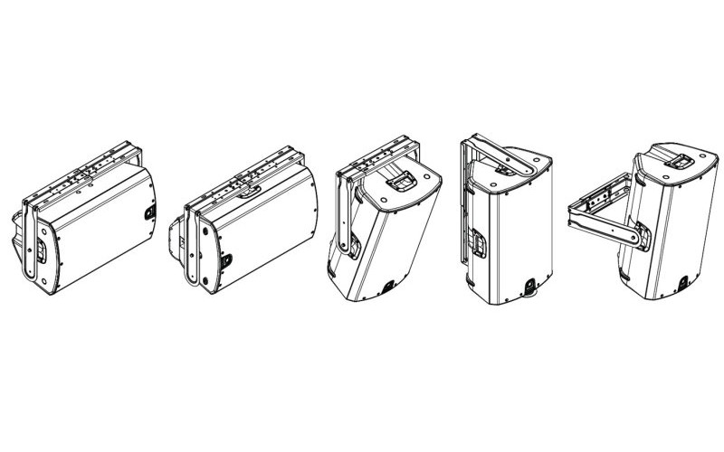 Turbosound iQ8-WB комплект настенных креплений для двух iQ8
