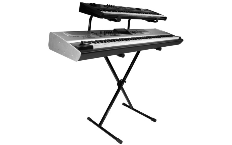 ULTIMATE IQ-1200 клавишная крестообразная стойка на 2 инструмента