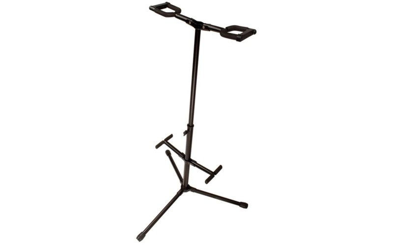 Ultimate JS-HG102 - стойка гитарная двойная c регулируемой высотой захвата грифов