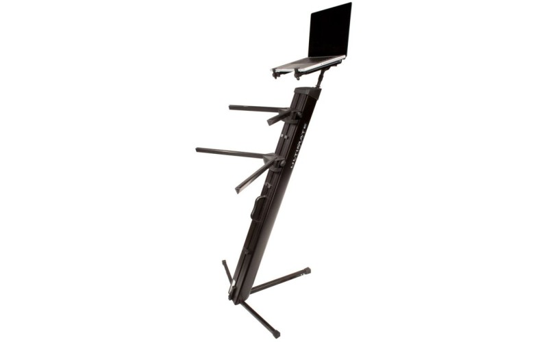 Ultimate Support HYM-100QR настольная стойка для ноутбука, с  возможностью установки на микрофонную 