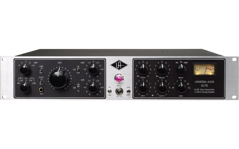 Universal Audio 6176 Одноканальный ламповый предусилитель с компрессором-лимитером