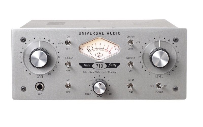 Universal Audio 710 Twin-Finity Одноканальный гибридный предусилитель