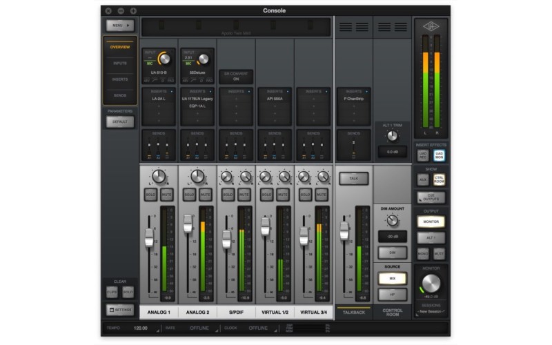 Universal Audio Apollo Twin MkII QUAD Настольный аудиоинтерфейс с DSP для Mac или PC, Thunderbolt