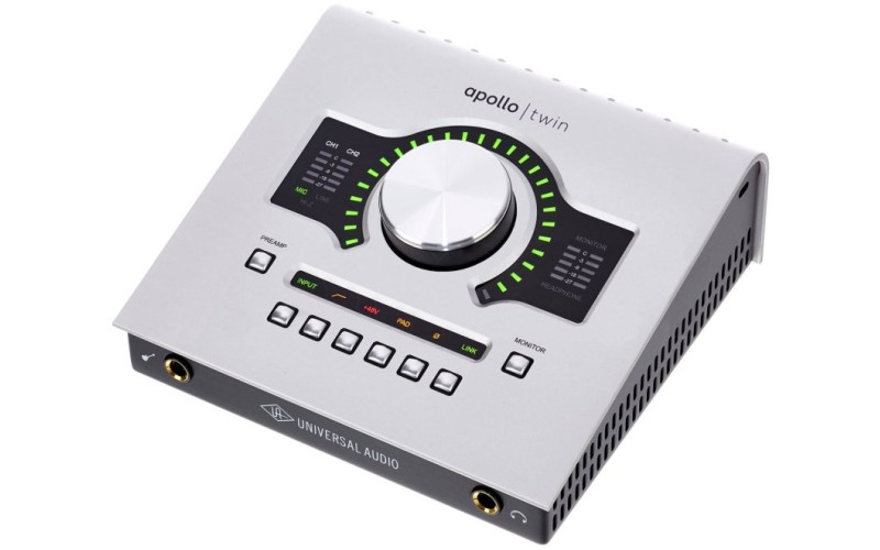 Universal Audio Apollo Twin USB Настольный Аудиоинтерфейс c DSP для PC, USB 3.0